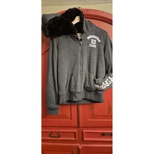 NWOT Victorias Secret Pink Large Sherpa Fur Lined Colts Football Sequin Helmet